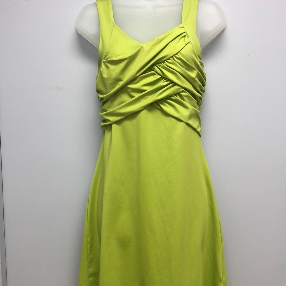 Athleta green sports dress